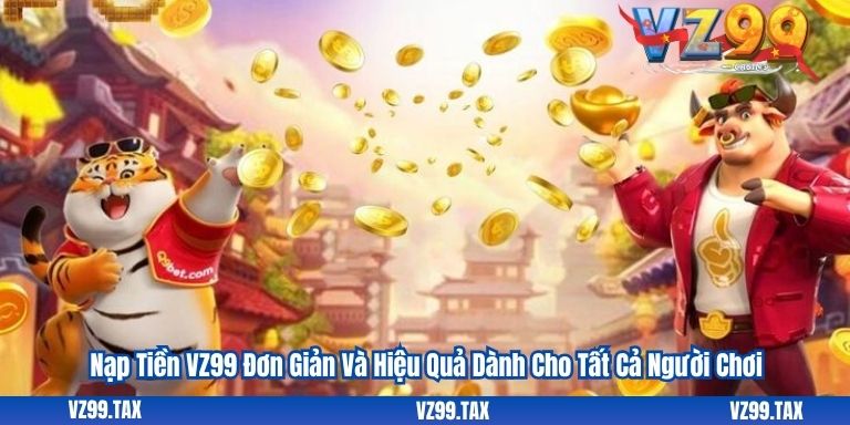 Nạp Tiền VZ99 7 Nạp Tiền VZ99 Đơn Giản Và Hiệu Quả Dành Cho Tất Cả Người Chơi